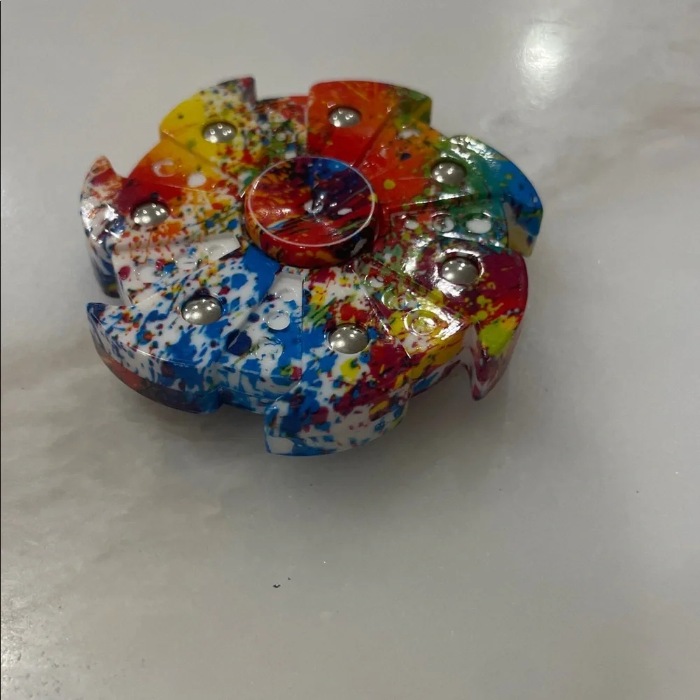Stress Relief Colorful Fidget Spinner Party Favor